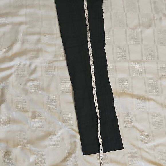 Suzy Sheir Black & Brown Plaid Pants - Picture 7 of 16